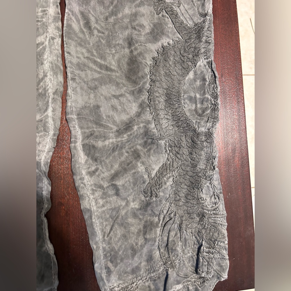 Johnny Was Pete & Greta Stylish Women's Gray Cargo Pants - Picture 8 of 10